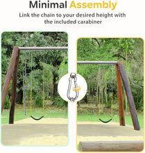 Load image into Gallery viewer, Versatile Adjustable Swing Seats - Heavy Duty 330lb Capacity for Backyards