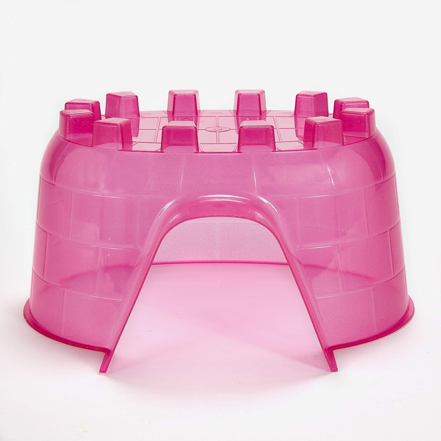 Giant Pack of 3 Translucent Igloo Hideouts for Small Pets - Cozy and Durable