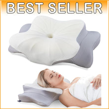 Load image into Gallery viewer, Queen Size Contour Memory Foam Pillow - Breathable Cover for Perfect Sleep