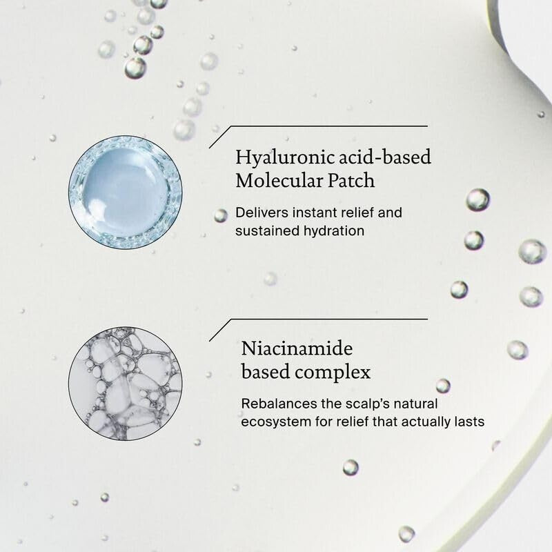 10.1 oz Vegan Scalp Care Gel for Dry Scalp Relief and Aromatic Freshness