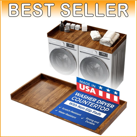 Durable Washer Dryer Counter Top with Non-Slip Pads - Perfect for Laundry Rooms