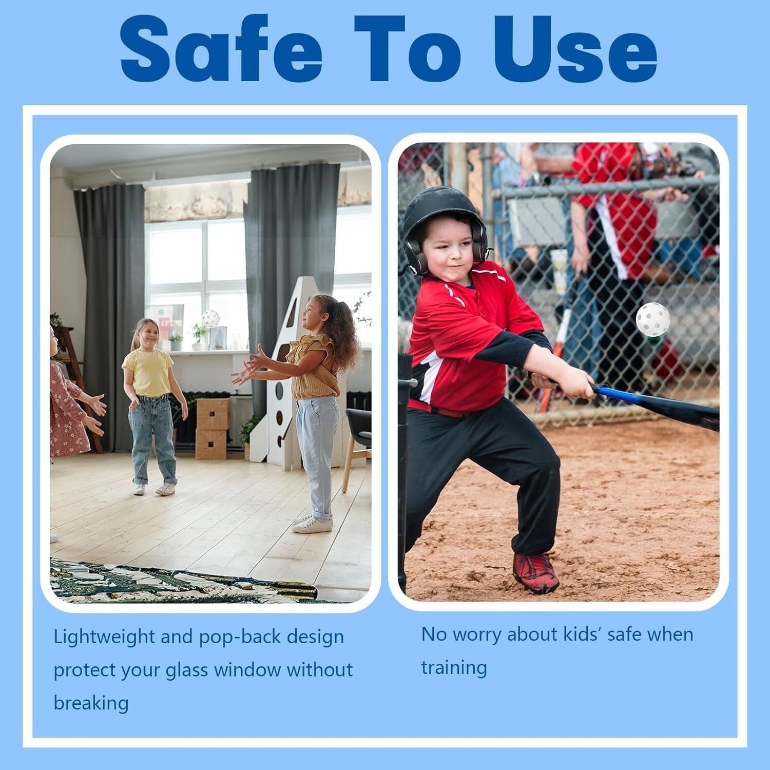 Durable Hollow Soft Baseballs with 26 Holes - 12/100 Pack for Skills Development