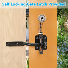 Load image into Gallery viewer, Versatile Gate Hardware Kit with Easy Install Brackets for Garden &amp; Driveway