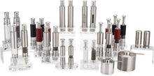 Load image into Gallery viewer, Portable Pump &amp; Grind Salt and Pepper Mill Set - Perfect for Picnics &amp; Travel