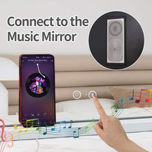 Load image into Gallery viewer, Bluetooth Vanity Mirror with Touch Sensor and 10X Magnifying - Wall or Tabletop
