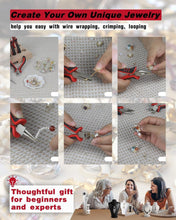 Load image into Gallery viewer, Durable Jewelry Pliers Set - 8 Essential Tools for Beading, Wire Wrapping &amp; More