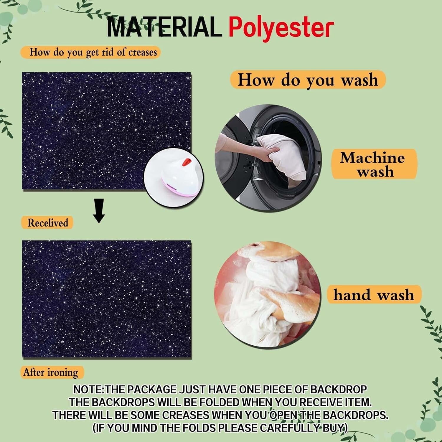 Starry Night 10x8ft Photography Backdrop - Perfect for Kids' Birthday Parties