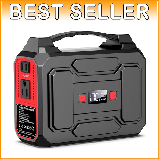 Emergency Ready 146Wh Power Bank - Reliable Solar Power for Outdoor Adventures