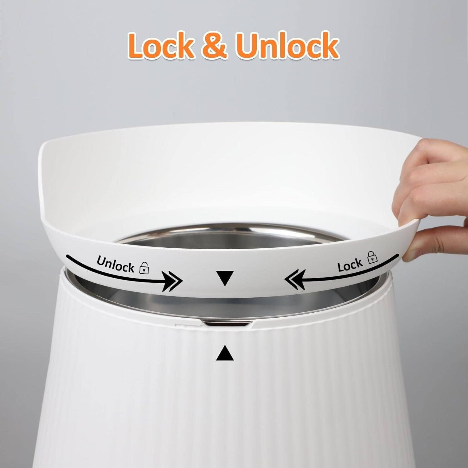 4.4L Stainless Steel Elevated Dog Water Bowl with Non-Slip Base for Large Dogs