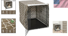 Load image into Gallery viewer, Versatile 42-Inch Dog Crate Cover with Flaps – Perfect for Anxious Dogs