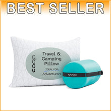 Load image into Gallery viewer, Ergonomic Adjustable Travel Pillow - Washable Cover &amp; Travel-Safe Design 19x13