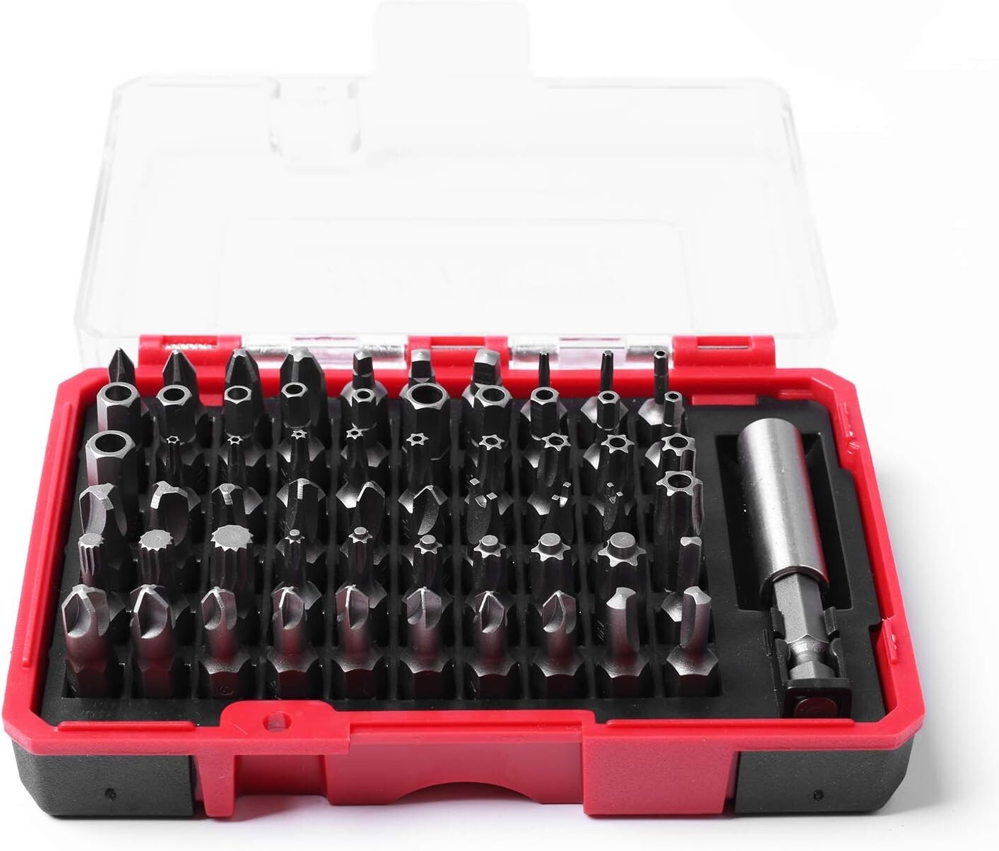 61-Piece S2 Steel Security Bit Set with Precision-Machined Tips - Ideal for H...