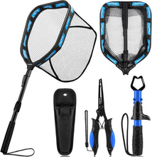 Load image into Gallery viewer, Floating Fishing Net Combo with Telescopic Pole - Ideal for Steelhead &amp; Salmon