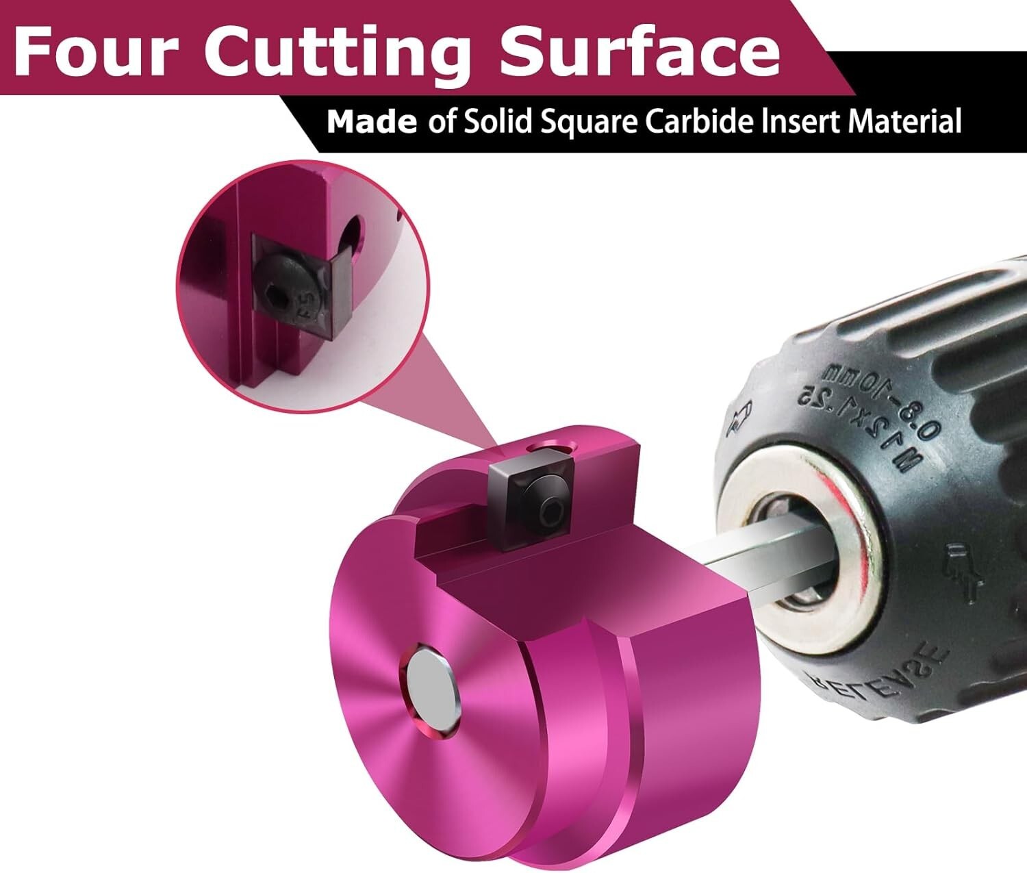 8-Pc PVC Pipe Reamer Kit - Professional Fitting Savers for Seamless Plumbing