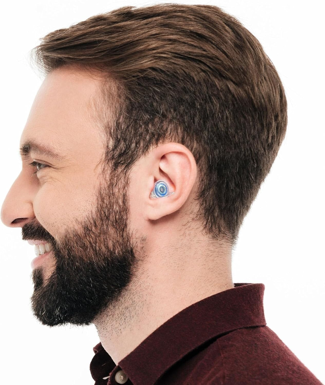 Premium High Fidelity Earplugs - Noise Reduction with Compact Case for Musicians