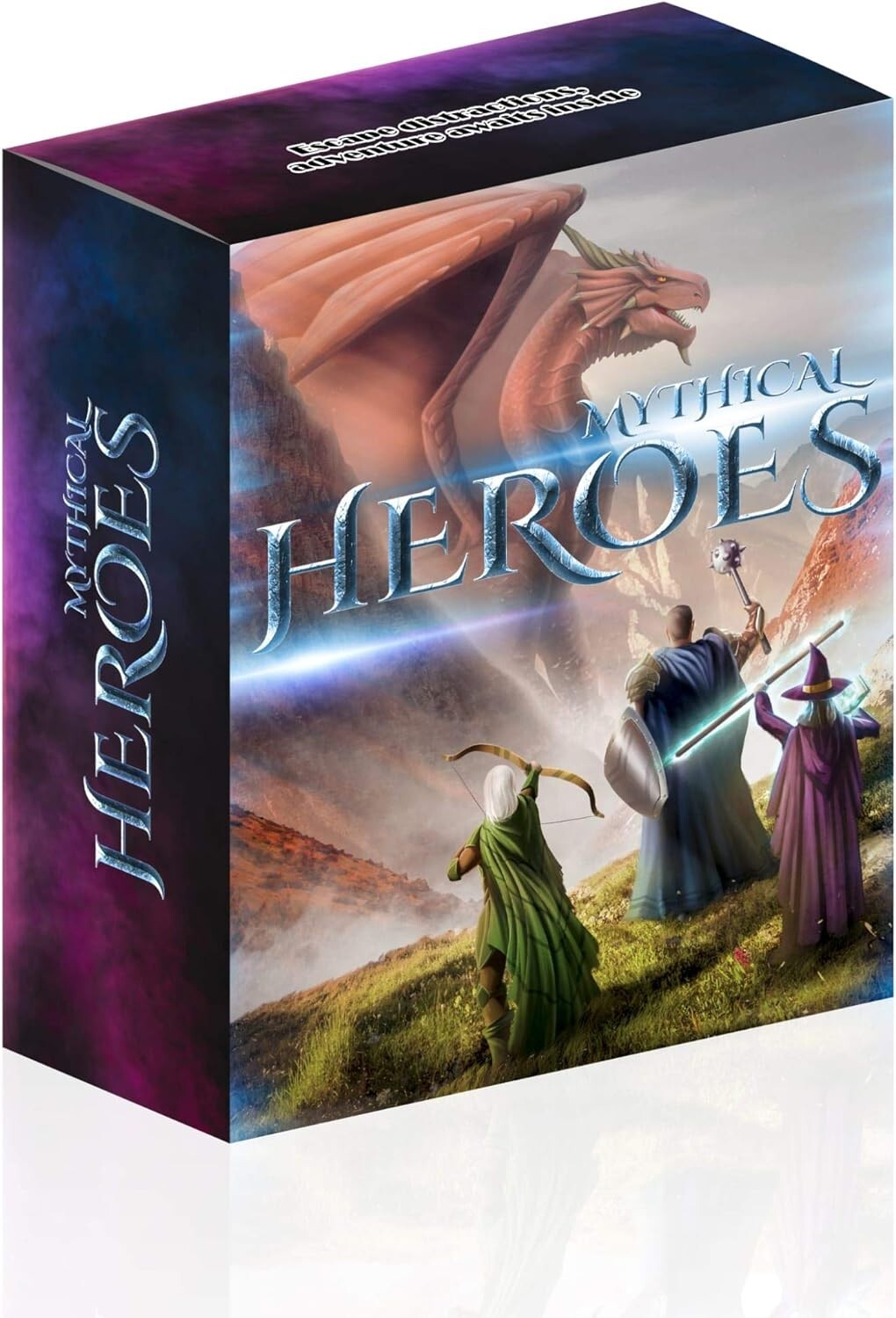 RPG Mini Figures Bundle - 93 Pack of Heroes and Monsters for Adventure Games