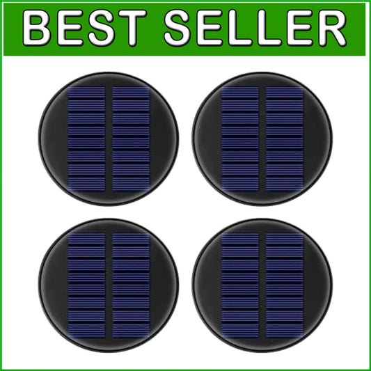 4 Pack Waterproof Solar Lantern Tops with Color Changing Modes for Gardens