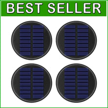 Load image into Gallery viewer, 4 Pack Waterproof Solar Lantern Tops with Color Changing Modes for Gardens