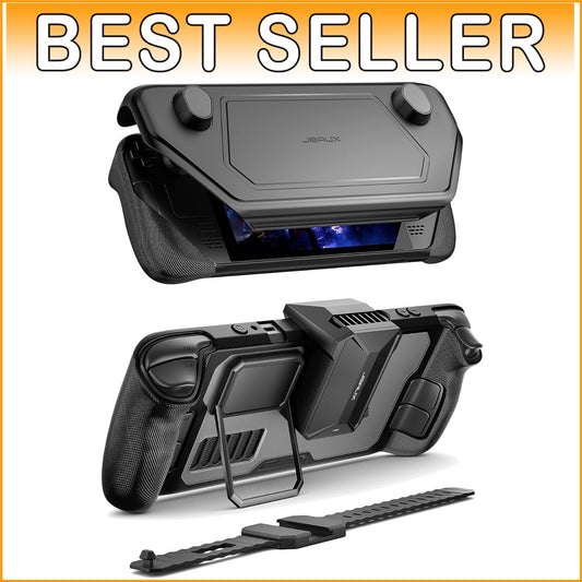 Customizable Steam Deck Protective Case with Cooling Fan & Lightweight Design