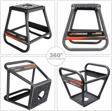 Load image into Gallery viewer, Universal Heavy-Duty Dirt Bike Stand - Detachable Anti-Slip Motorcycle Support