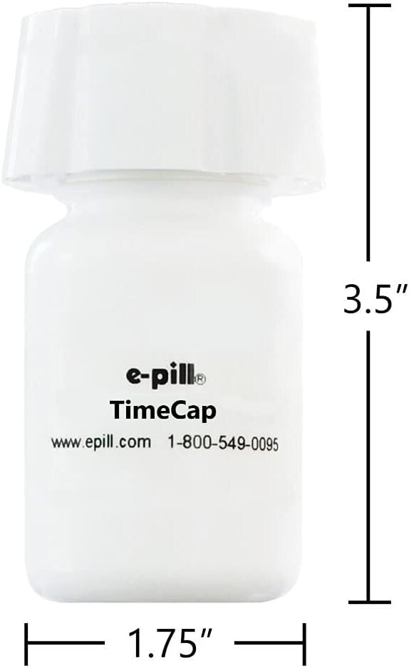 Reliable Medication Reminder Cap with Built-In Timer Display - Unisex Design