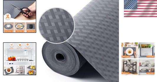 Customizable EVA Shelf Liners with Stylish Diagonal Pattern for Versatile Use