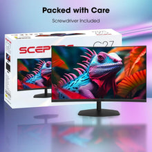 Load image into Gallery viewer, Elevate Your Setup: 27-Inch Curved 100Hz Gaming Monitor with Built-in Speakers