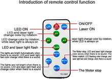 Load image into Gallery viewer, Remote-Controlled Disco Ball Lights - Sound Activated for Parties &amp; Christmas