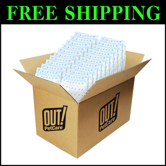 Comfort-Flex Disposable Diapers for Female Dogs, 96 Count - Leak-Proof & Fresh