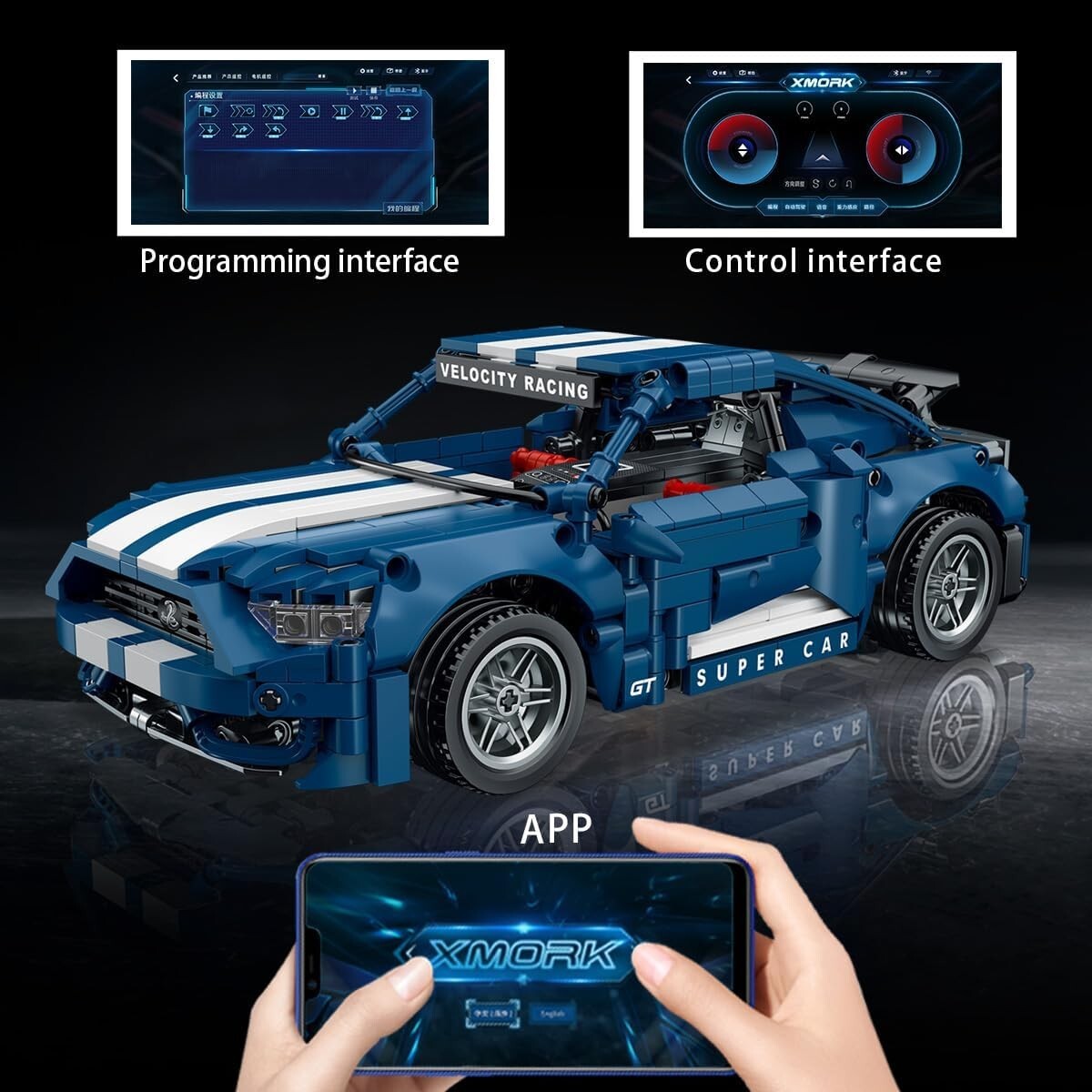 Build Your Own Remote Control Car Kit - 952 Piece STEM Project for Kids 8-12