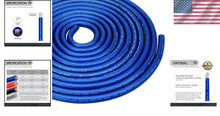 Load image into Gallery viewer, 25 FT 1/0 AWG OFC Copper Power Cable - Super Flexible &amp; Durable in Frost Blue