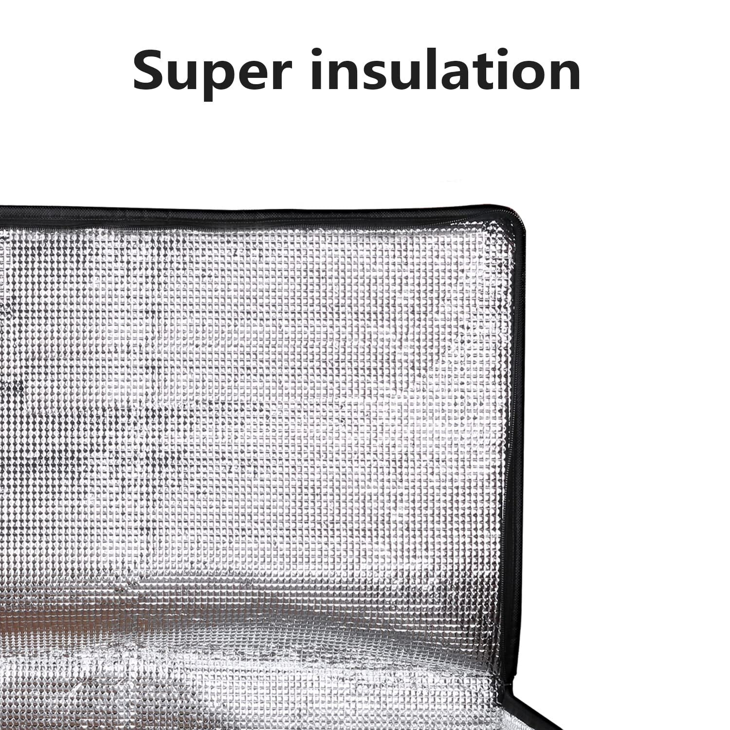 Extra Large Insulated Cooler Bags - Triple-Layer Thermal Protection for Delivery