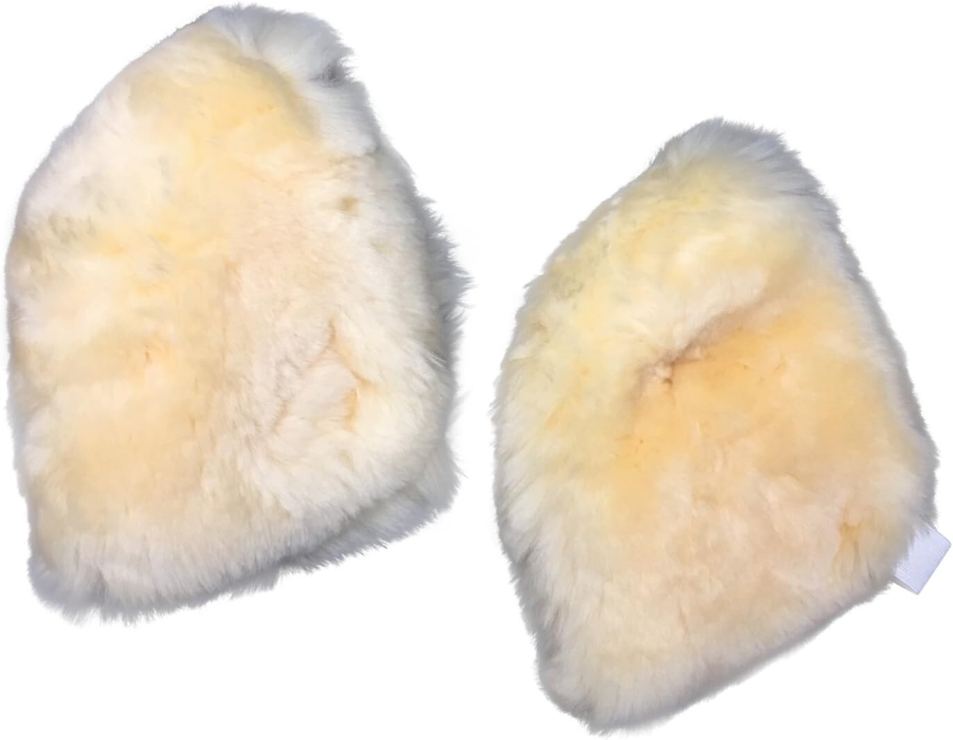 Natural Sheepskin Pressure Relief Heel Protectors - Ultimate Comfort & Care