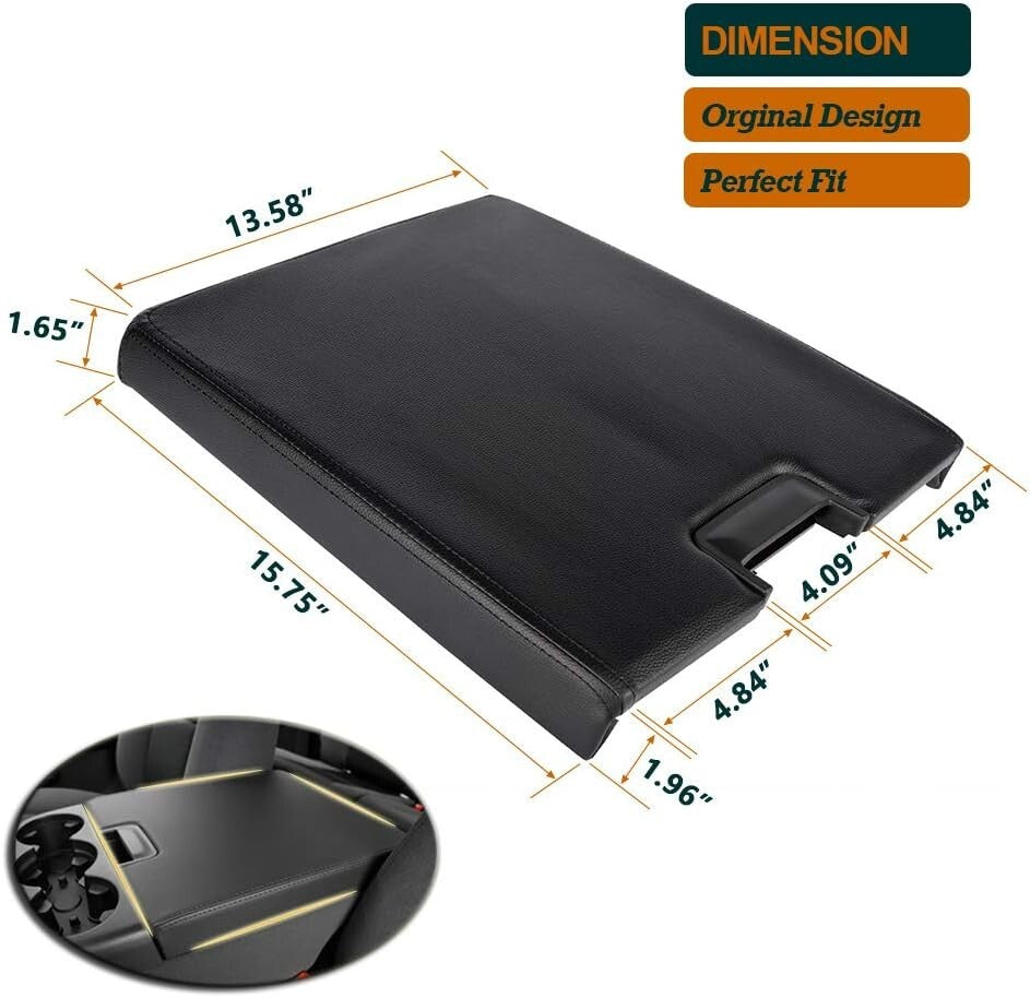 Scratch-Resistant Armrest Cover for 2007-2013 Chevy Tahoes & Silverado Trucks
