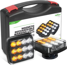 Load image into Gallery viewer, Waterproof LED Warning Light - 800 Lumen Magnetic Flashing Light for Vehicles