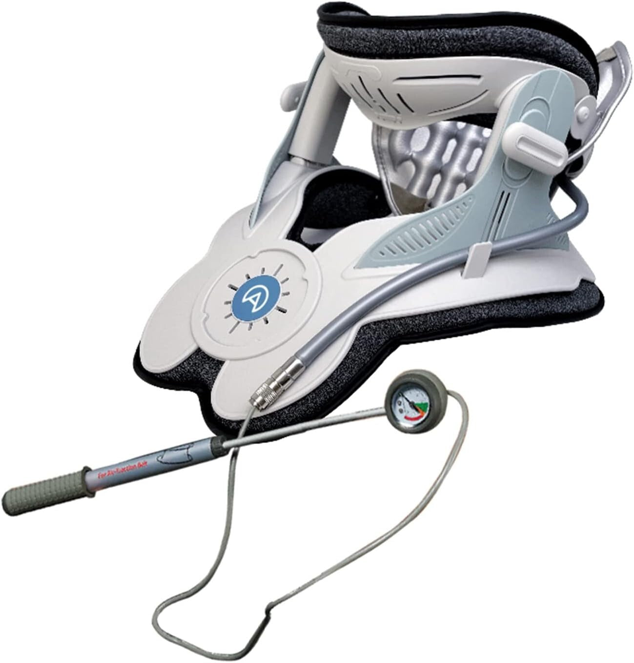 Adjustable Neck Traction Device by Air Collar - Pain Relief & Improved Alignment