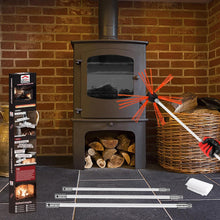 Load image into Gallery viewer, Efficient Chimney Cleaning Kit: 33 Feet of Flexible Nylon Rods &amp; Tools