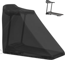 Load image into Gallery viewer, Waterproof Dustproof Zippered Folding Cover for Treadmill - Black, 57"L x 25"W