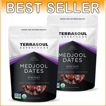 Load image into Gallery viewer, Farm Fresh Organic Medjool Dates 4 Lbs - USDA Certified, Non-GMO Treats