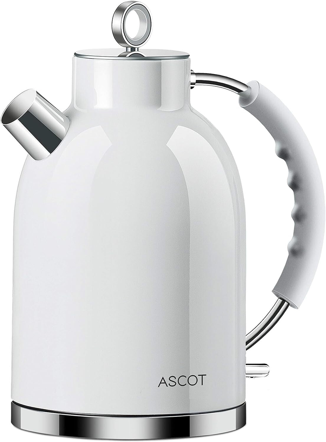 1.5L Electric Tea Kettle – Stylish Stainless Steel with Safety Features