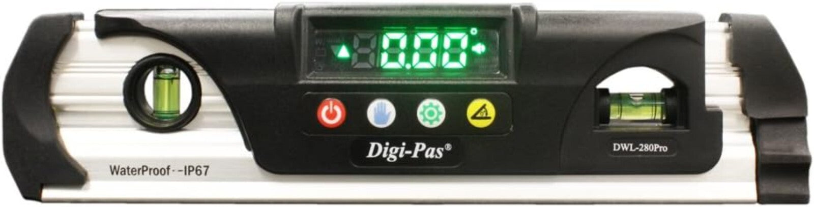 Rugged 9" Digital Torpedo Level - Waterproof, Shockproof with Bright LED Display