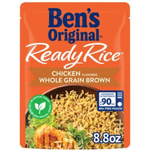 Load image into Gallery viewer, Convenient 12-Pack of 8.8 oz Ready Rice - Delicious Chicken Flavored Brown Rice