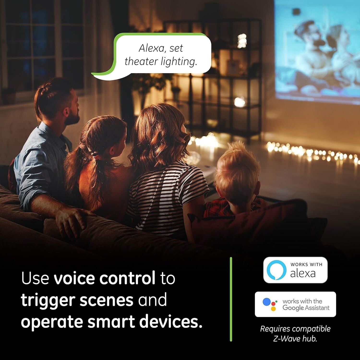 Smart Z-Wave Switch for Home Automation - Alexa & Google Compatible, 3-Way