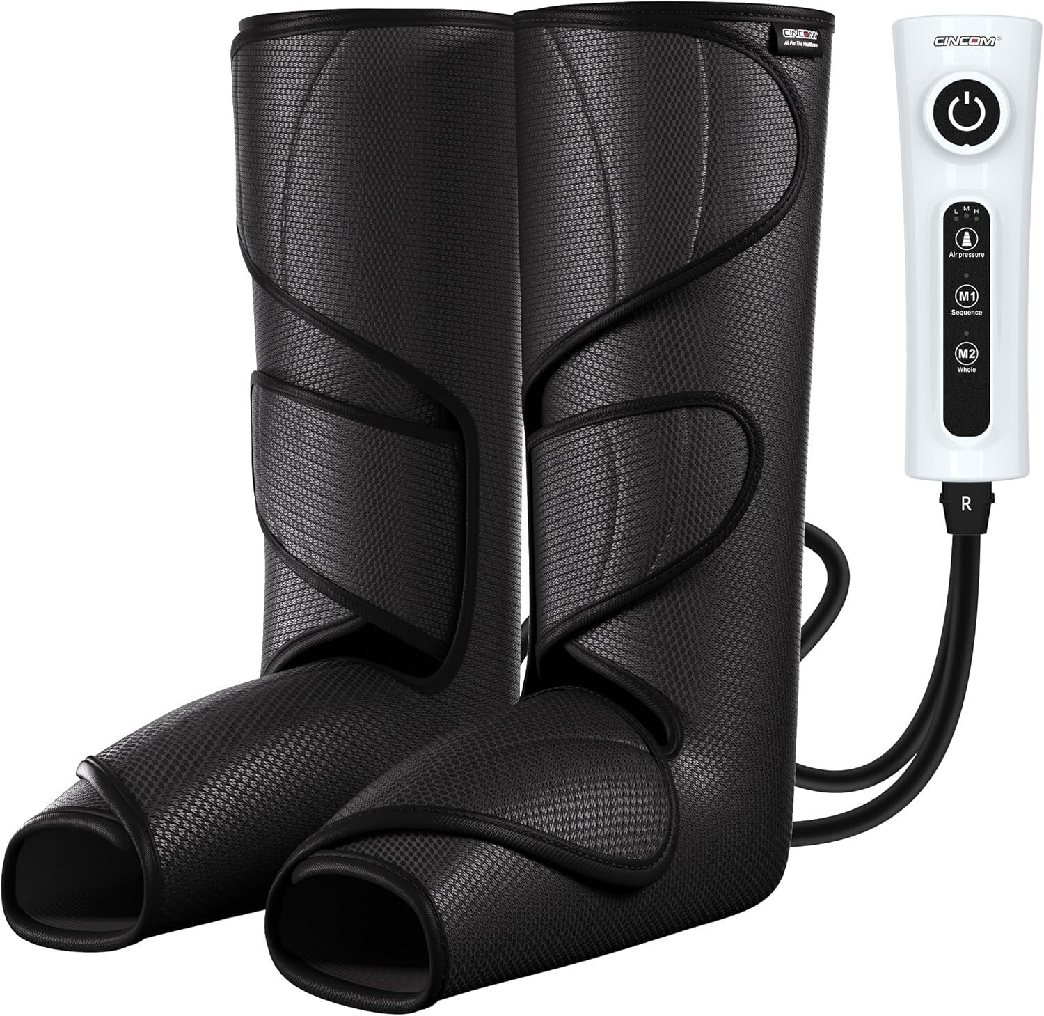 Portable Leg & Foot Massager for Improved Circulation, Swelling Relief & Gifting