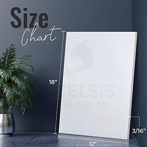 Durable Matte White Foam Board 15-Pack - Ideal for Signs, Presentations & Art