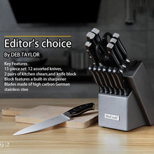 Load image into Gallery viewer, Professional-Grade German Stainless Steel Knife Set - Ergonomic &amp; Rust-Resistant