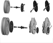 Load image into Gallery viewer, Professional Removal Tool Kit with Thrust Bearing Design for Harmonic Balancers