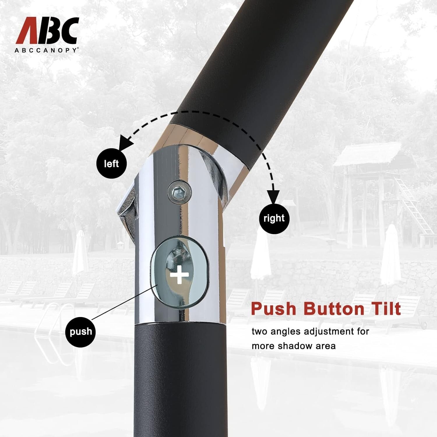 9FT Waterproof Patio Umbrella - 3-Tier Turquoise Shade for Outdoor Relaxation