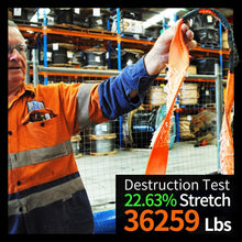 Load image into Gallery viewer, Heavy Duty 35K lb Snatch Recovery Strap Kit - Includes Storage Bag &amp; Shackles