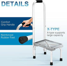 Load image into Gallery viewer, Portable Non-Slip Step Stool for Bedroom and Kitchen – Perfect for Seniors